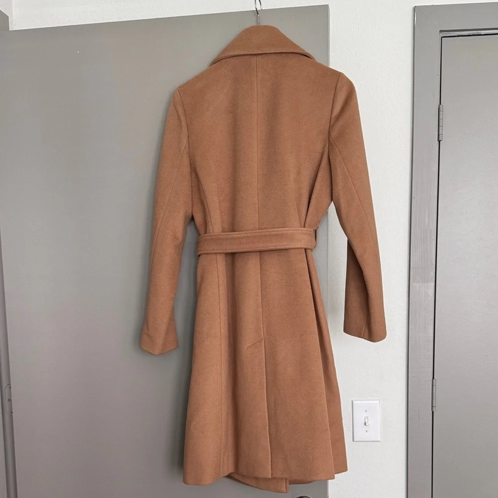 NWOT Michael Michael Kors Camel Wool Coat, S